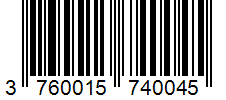Barcode 3760015740045