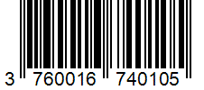 Barcode 3760016740105