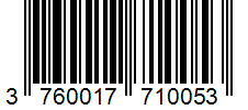 Barcode 3760017710053