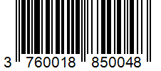 Barcode 3760018850048