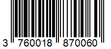Barcode 3760018870060