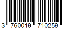 Barcode 3760019710259