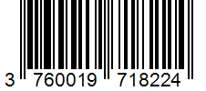 Barcode 3760019718224