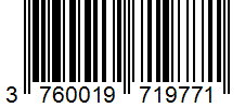 Barcode 3760019719771