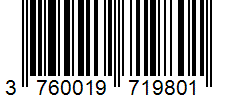 Barcode 3760019719801