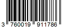 Barcode 3760019911786