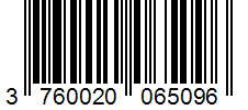 Barcode 3760020065096