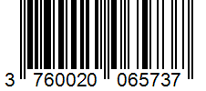 Barcode 3760020065737