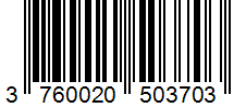 Barcode 3760020503703