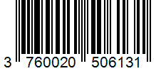 Barcode 3760020506131