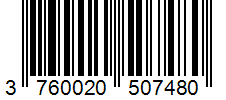 Barcode 3760020507480