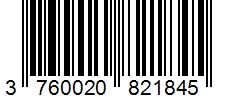 Barcode 3760020821845