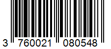 Barcode 3760021080548