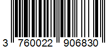 Barcode 3760022906830