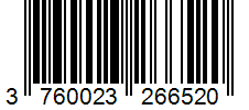 Barcode 3760023266520