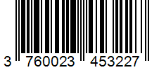 Barcode 3760023453227