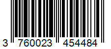 Barcode 3760023454484