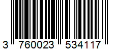Barcode 3760023534117