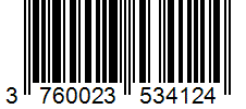 Barcode 3760023534124