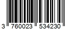 Barcode 3760023534230