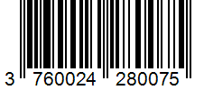 Barcode 3760024280075