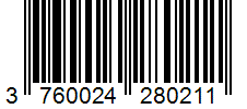 Barcode 3760024280211