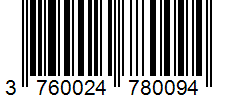 Barcode 3760024780094