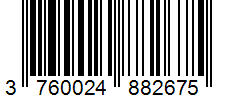 Barcode 3760024882675