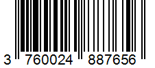 Barcode 3760024887656
