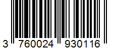 Barcode 3760024930116