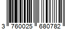 Barcode 3760025680782