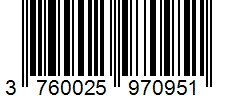 Barcode 3760025970951