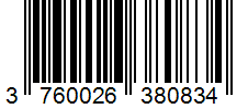 Barcode 3760026380834