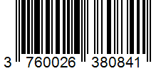 Barcode 3760026380841
