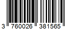 Barcode 3760026381565