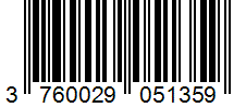 Barcode 3760029051359