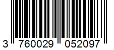 Barcode 3760029052097