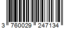 Barcode 3760029247134