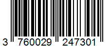 Barcode 3760029247301