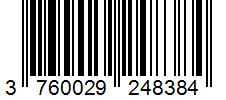 Barcode 3760029248384
