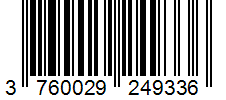 Barcode 3760029249336
