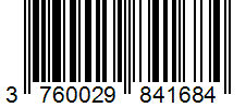 Barcode 3760029841684