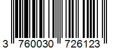 Barcode 3760030726123