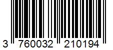 Barcode 3760032210194