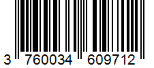 Barcode 3760034609712