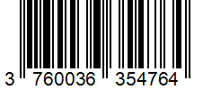 Barcode 3760036354764