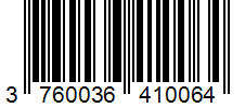 Barcode 3760036410064