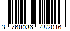 Barcode 3760036482016