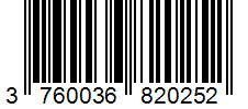 Barcode 3760036820252