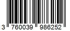 Barcode 3760039986252